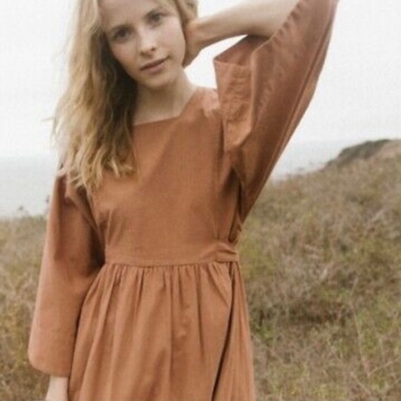 Doen Avignon Dress In Sierra Size S - Picture 2 of 10